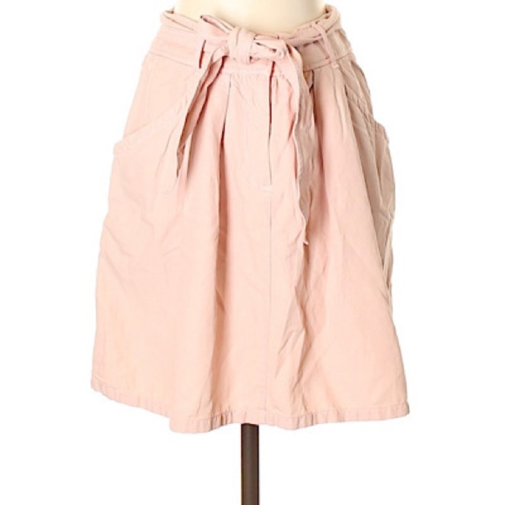 Rebecca Taylor Belted Pink Skirt Size 0 EUC
